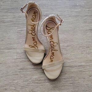 Sam Edelman Ariella Nude High Heel Sandals 5.5